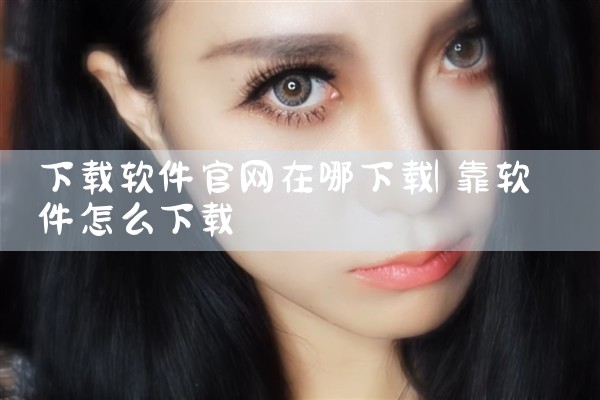 下载软件官网在哪下载