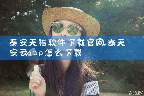 泰安天猫软件下载官网