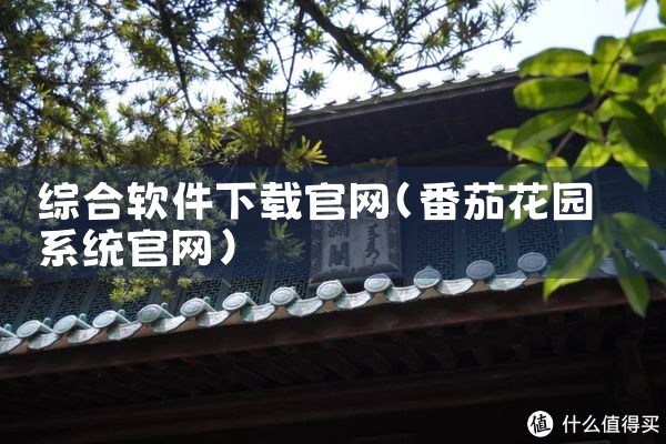 综合软件下载官网