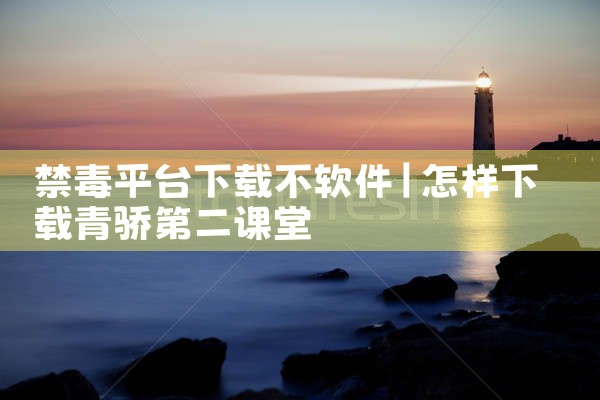 禁毒平台下载不软件