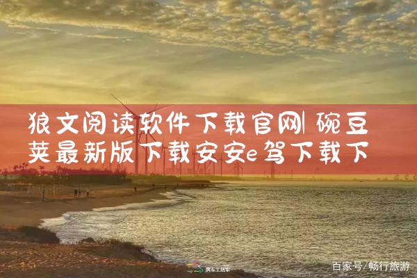 狼文阅读软件下载官网